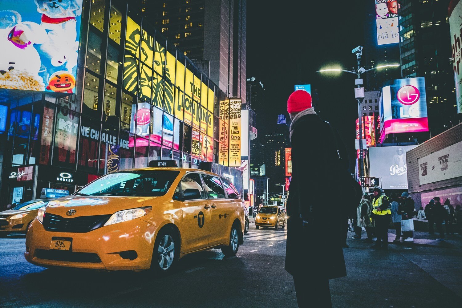 Times Square | Unsplash credit James Genchi